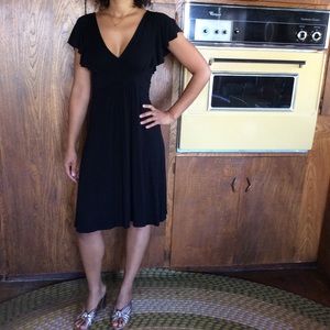 Black Dress with Empire Waist